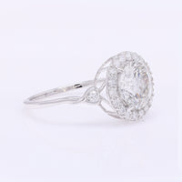 2.52 Carats Lab Grown Diamond 14K Gold Ring