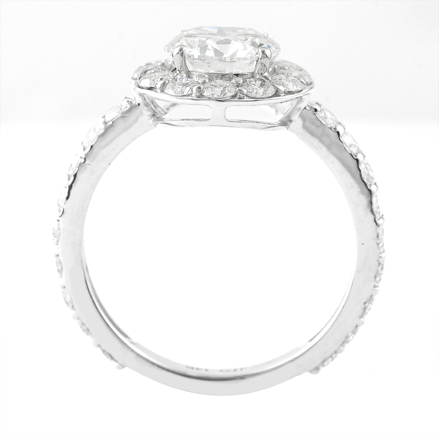 2.80 Carats Lab Grown Diamond 14K Gold Ring