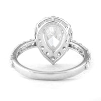 2.25 Carats Lab Grown Diamond 14K Gold Ring