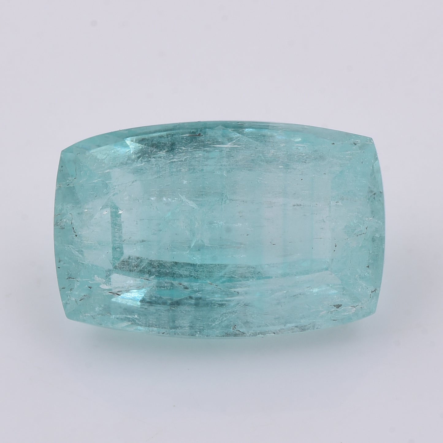 8.41 Natural Beryl Emerald Rectangular Cushion Mixed Cut Gemstone