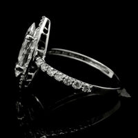 2.23 Carats Lab Grown Diamond 14K Gold Ring