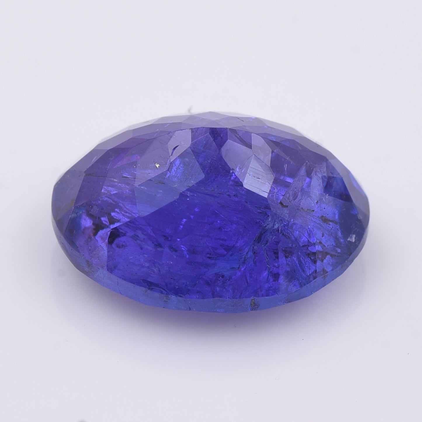 6.12 Natural Zoisite Tanzanite Oval Mixed Cut Gemstone