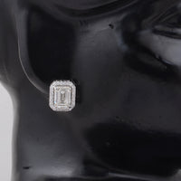 6.41 Carats Lab Grown Diamond 14K Gold Earrings