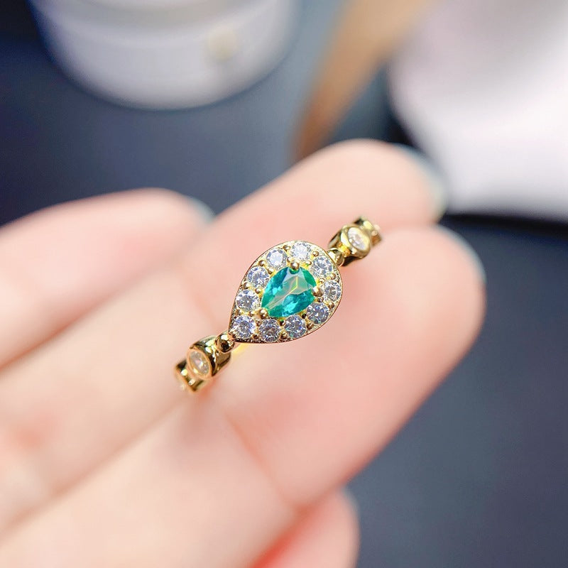Blue Topaz 925 Sterling Silver Ring