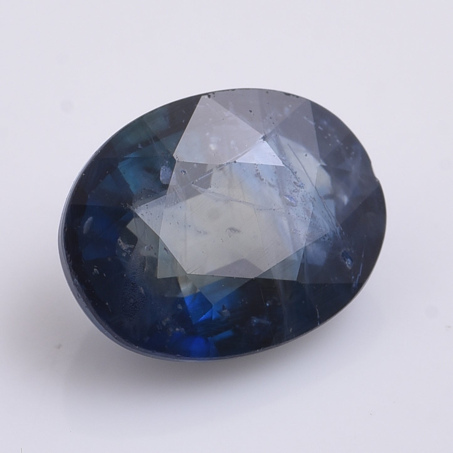 2.42 Natural Corundum Sapphire Oval Mixed Cut Gemstone