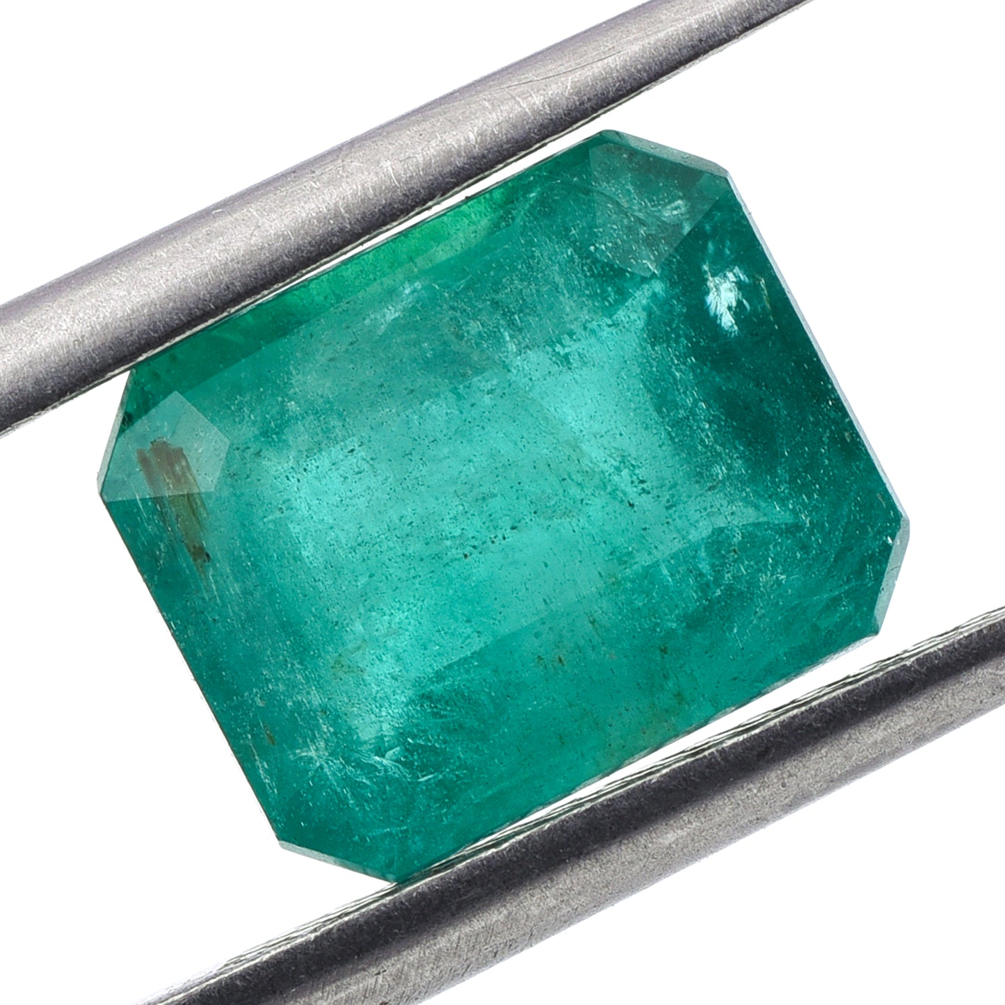 3.13 Natural Beryl Emerald Emerald Cut Gemstone