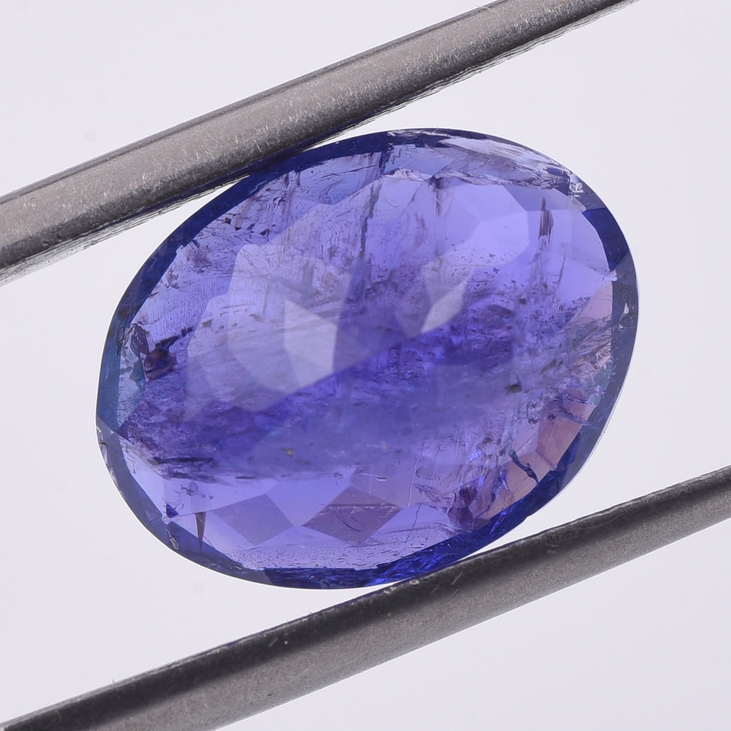 6.12 Natural Zoisite Tanzanite Oval Mixed Cut Gemstone