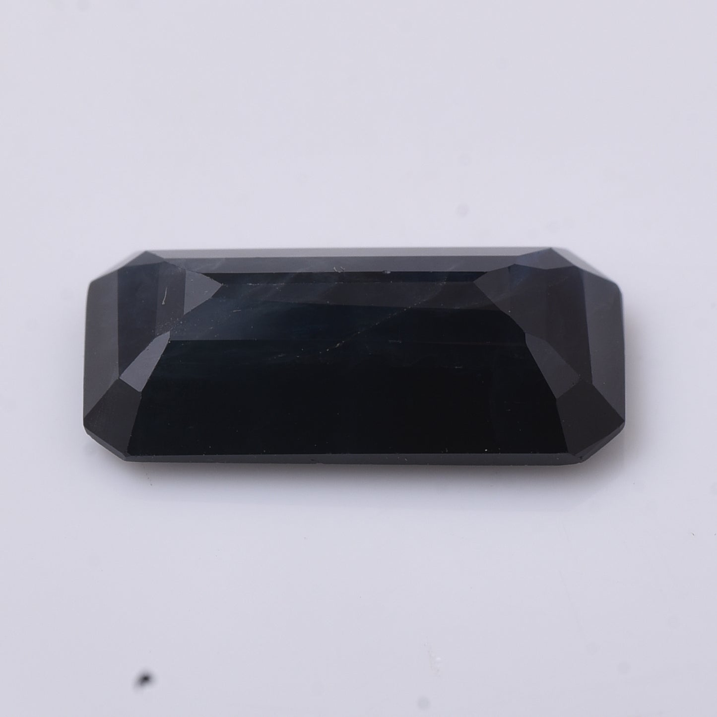 7.19 Natural Corundum Sapphire Emerald Cut Gemstone