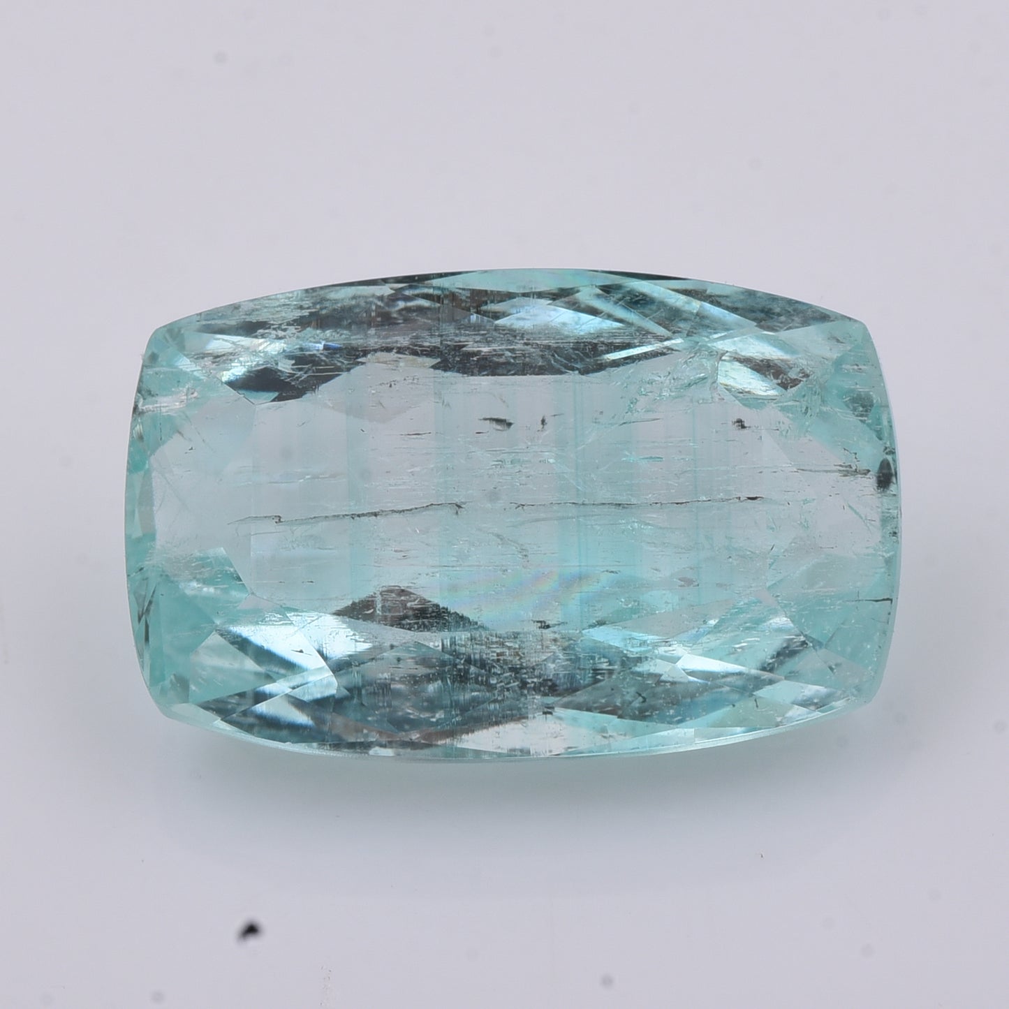 8.57 Natural Beryl Emerald Rectangular Cushion Mixed Cut Gemstone