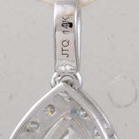 2.54 Carats Lab Grown Diamond 14K Gold Pendant