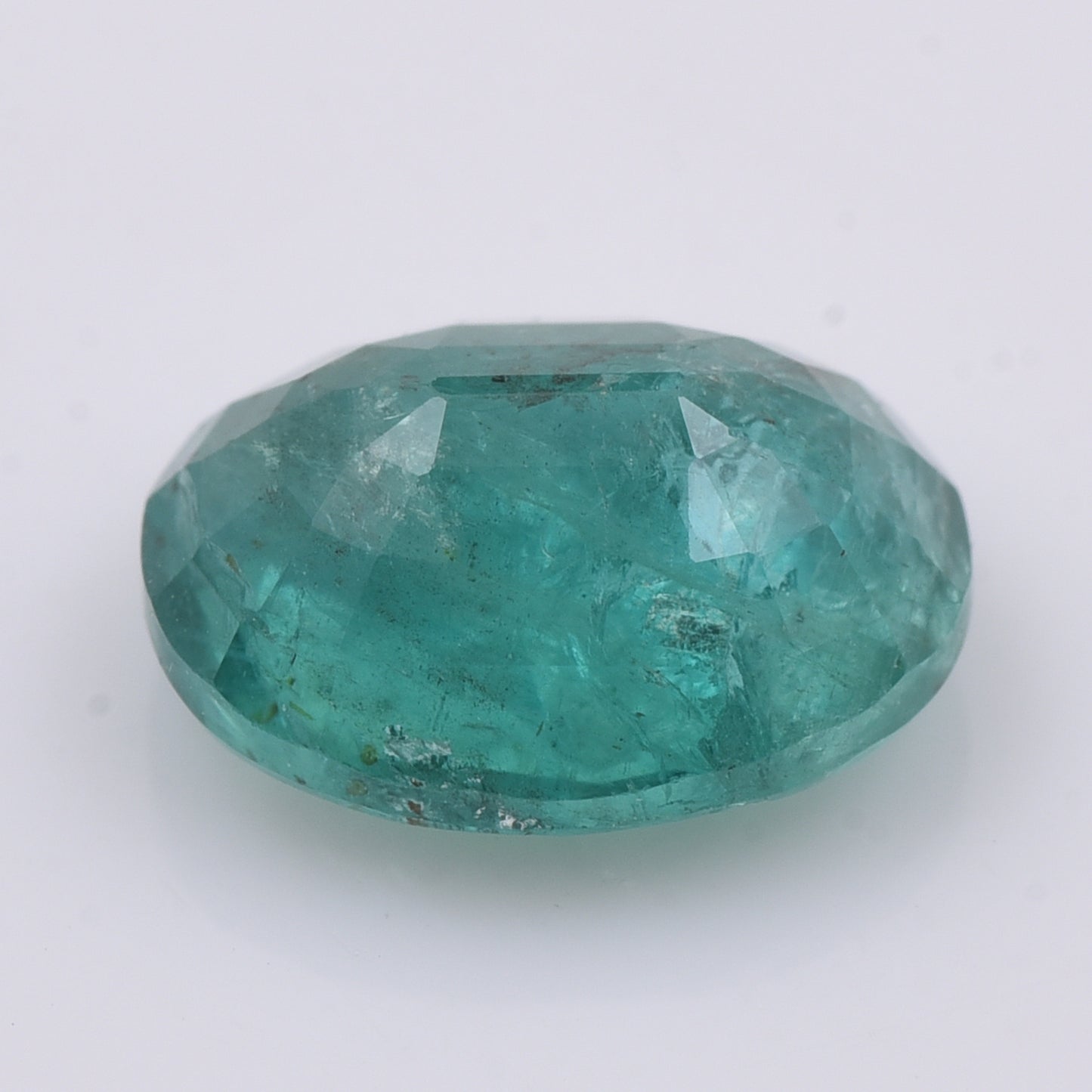 1.8 Natural Beryl Emerald Oval Mixed Cut Gemstone