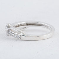 0.30 Ct Round Cubic Zirconia 925 Sterling Silver Ring