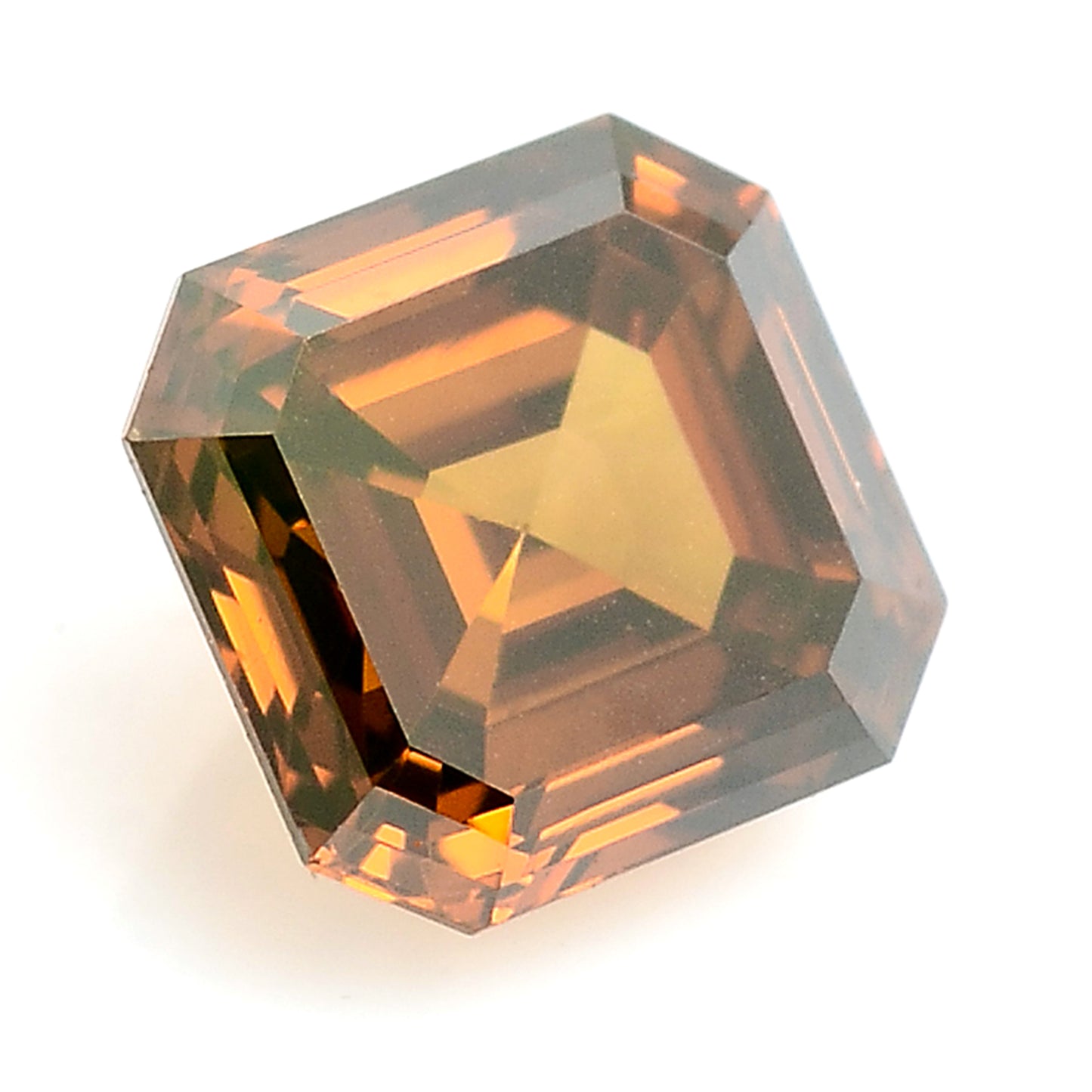 0.25 Carat Red Diamond Octagon Loose Gemstone