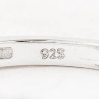 0.31 Ct Round Cubic Zirconia 925 Sterling Silver Ring