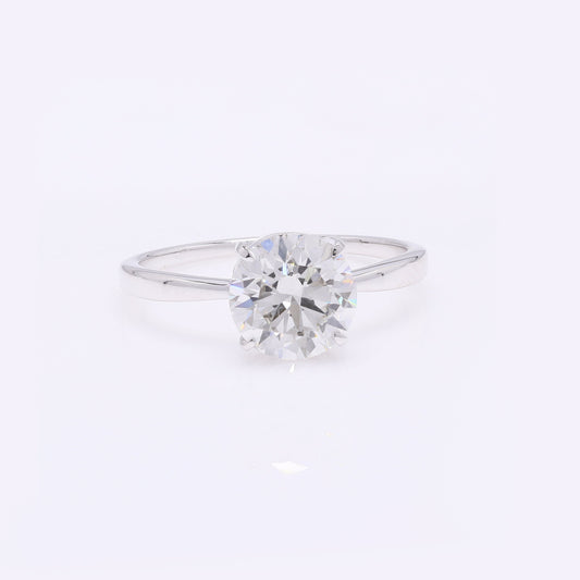 2.09 Carats Lab Grown Diamond 14K Gold Ring