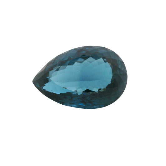 74.08 London Blue Topaz Pear Gemstone