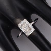 3.06 Carats Lab Grown Diamond 14K Gold Ring