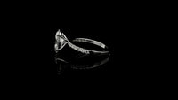 3.05 Carats Lab Grown Diamond 14K Gold Ring