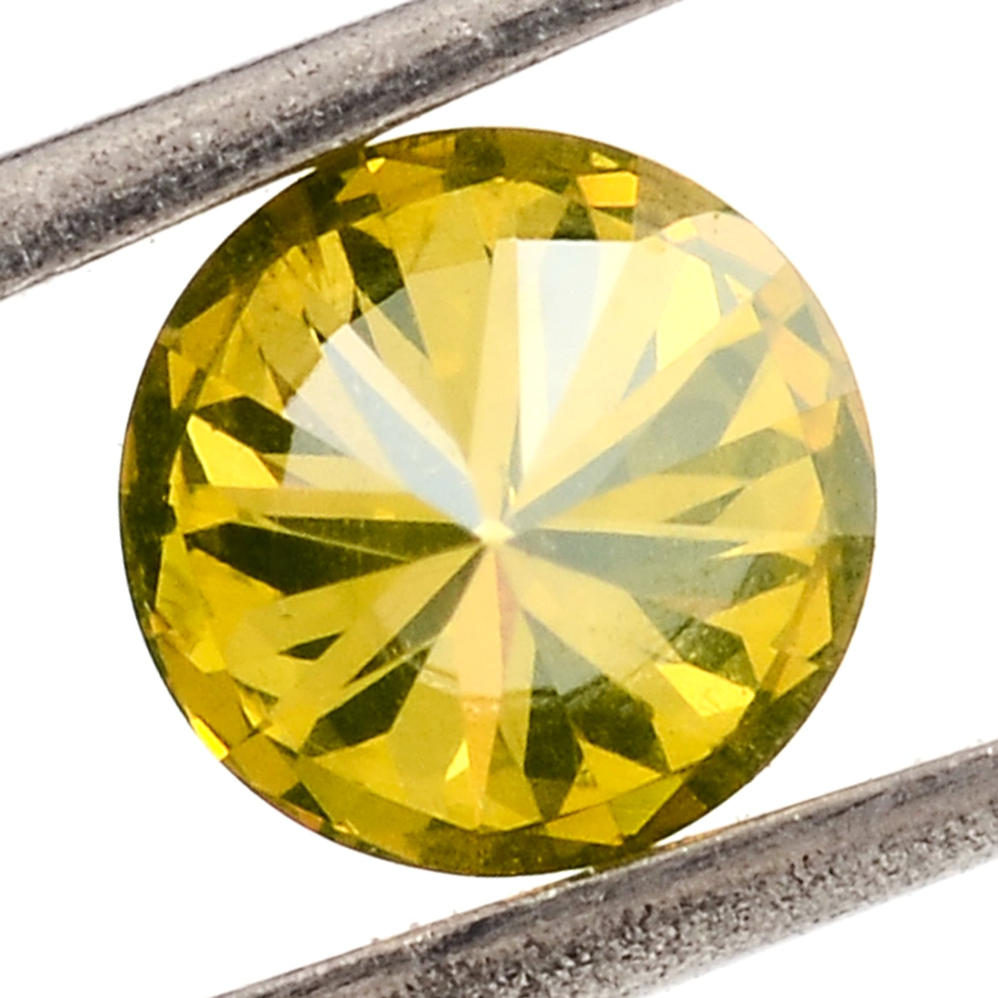 0.79 Yellow Diamond Round Loose Gemstone