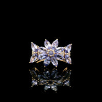 1.63 Ct Marquise Tanzanite 14K Gold Ring