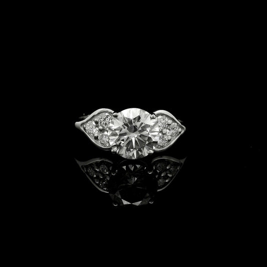 2.02 Carats Lab Grown Diamond 14K Gold Ring