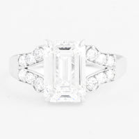 3.46 Carats Lab Grown Diamond 14K Gold Ring