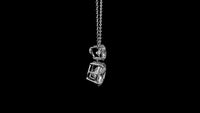 4.11 Ct Round Lab Grown Diamond 14K Gold Pendant
