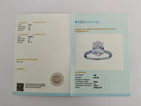 2.85 Carats Lab Grown Diamond 14K Gold Ring