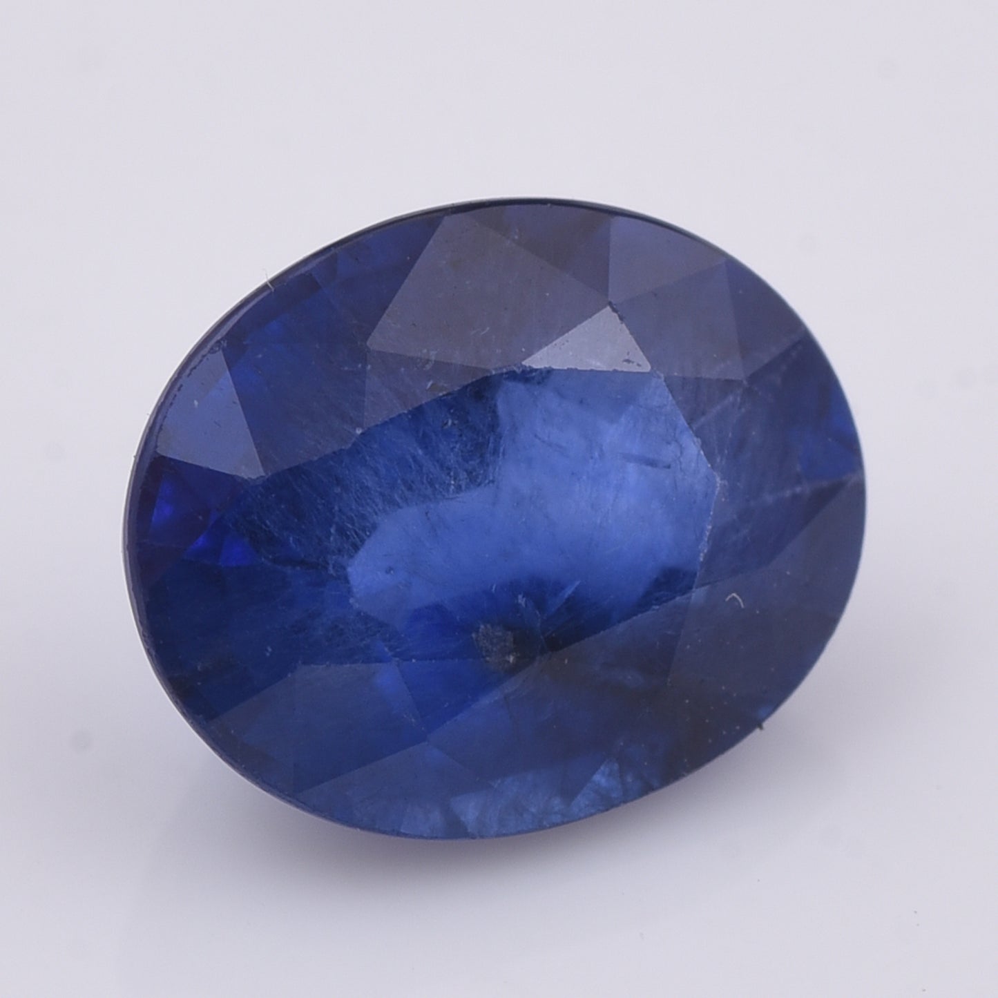 2.88 Natural Corundum Sapphire Oval Mixed Cut Gemstone
