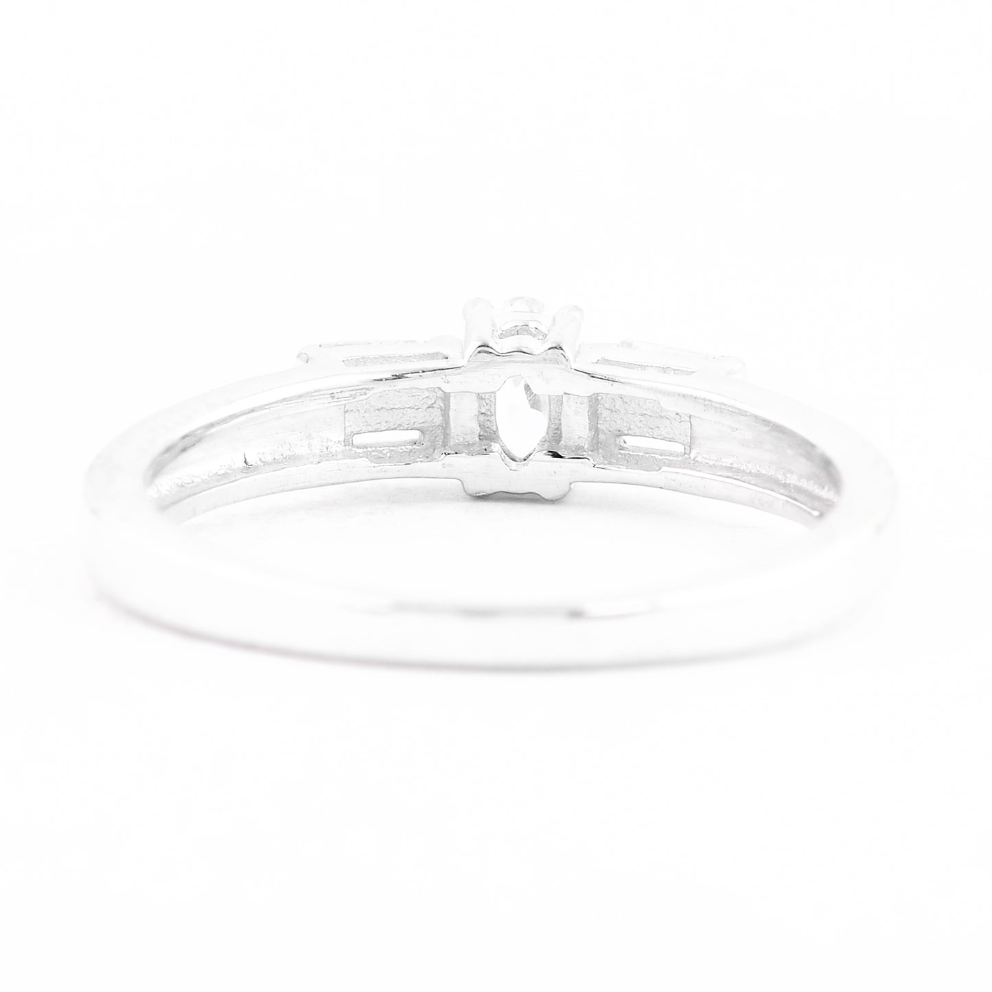 1.17 Ct Cubic Zirconia 925 Sterling Silver Ring