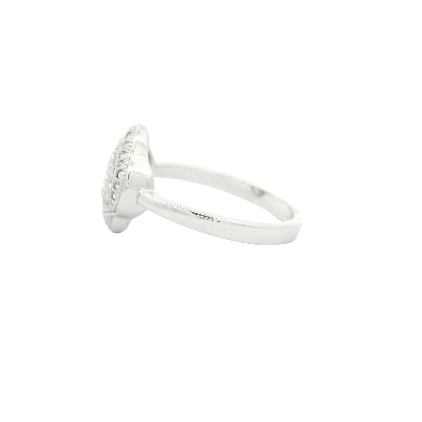 1.21 Ct Cubic Zirconia 925 Sterling Silver Ring