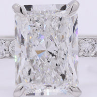 2.41 Carats Lab Grown Diamond 950 Platinum Ring