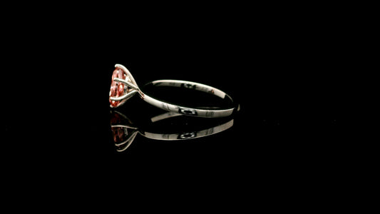 1.06 Carats Pink Lab Grown Diamond 14K Gold Ring