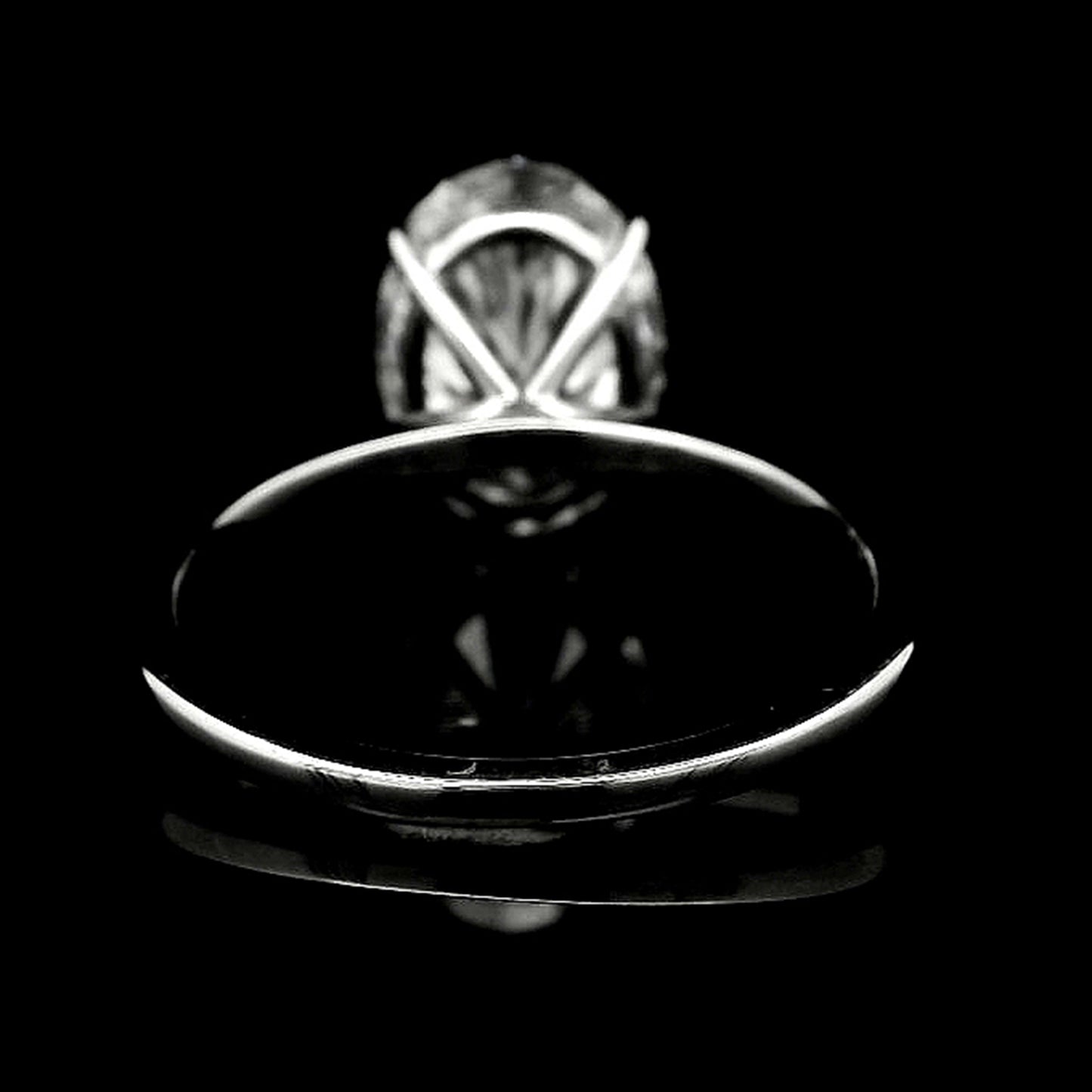 3.18 Carats Lab Grown Diamond 14K Gold Ring