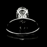 3.18 Carats Lab Grown Diamond 14K Gold Ring