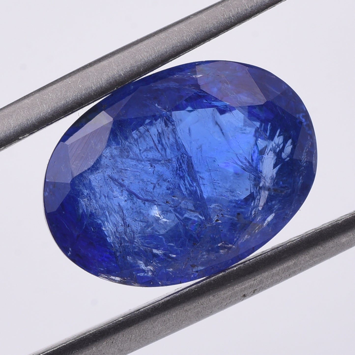5.78 Natural Zoisite Tanzanite Oval Mixed Cut Gemstone