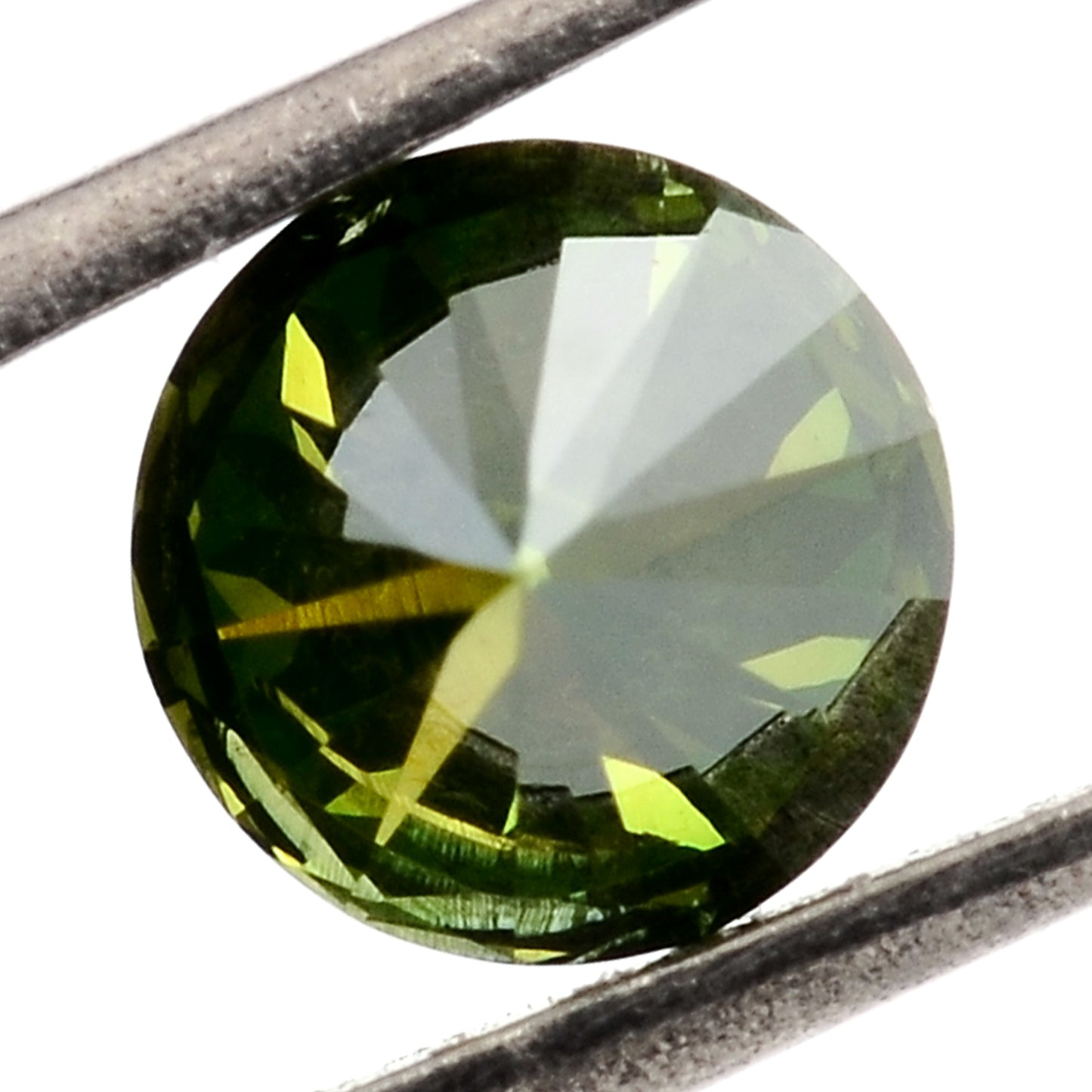 0.43 Green Diamond Round Loose Gemstone