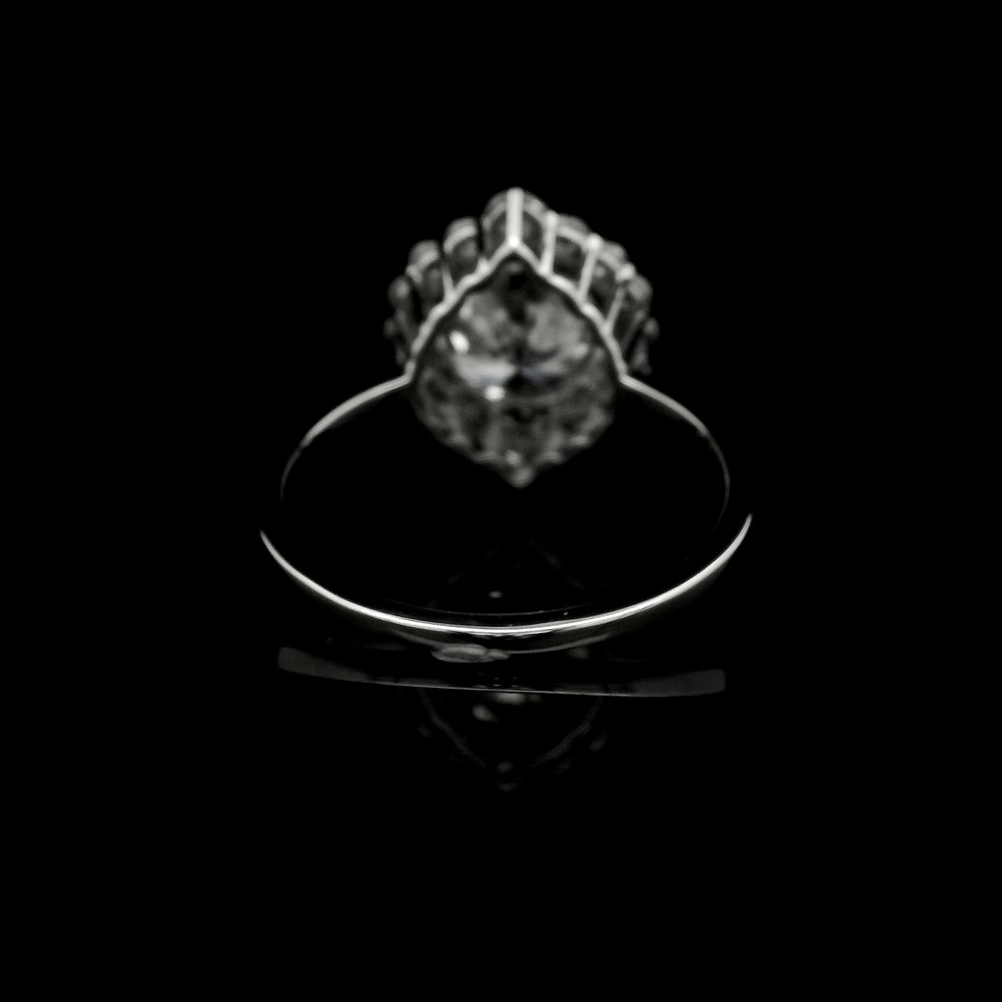 2.88 Carats Lab Grown Diamond 14K Gold Ring