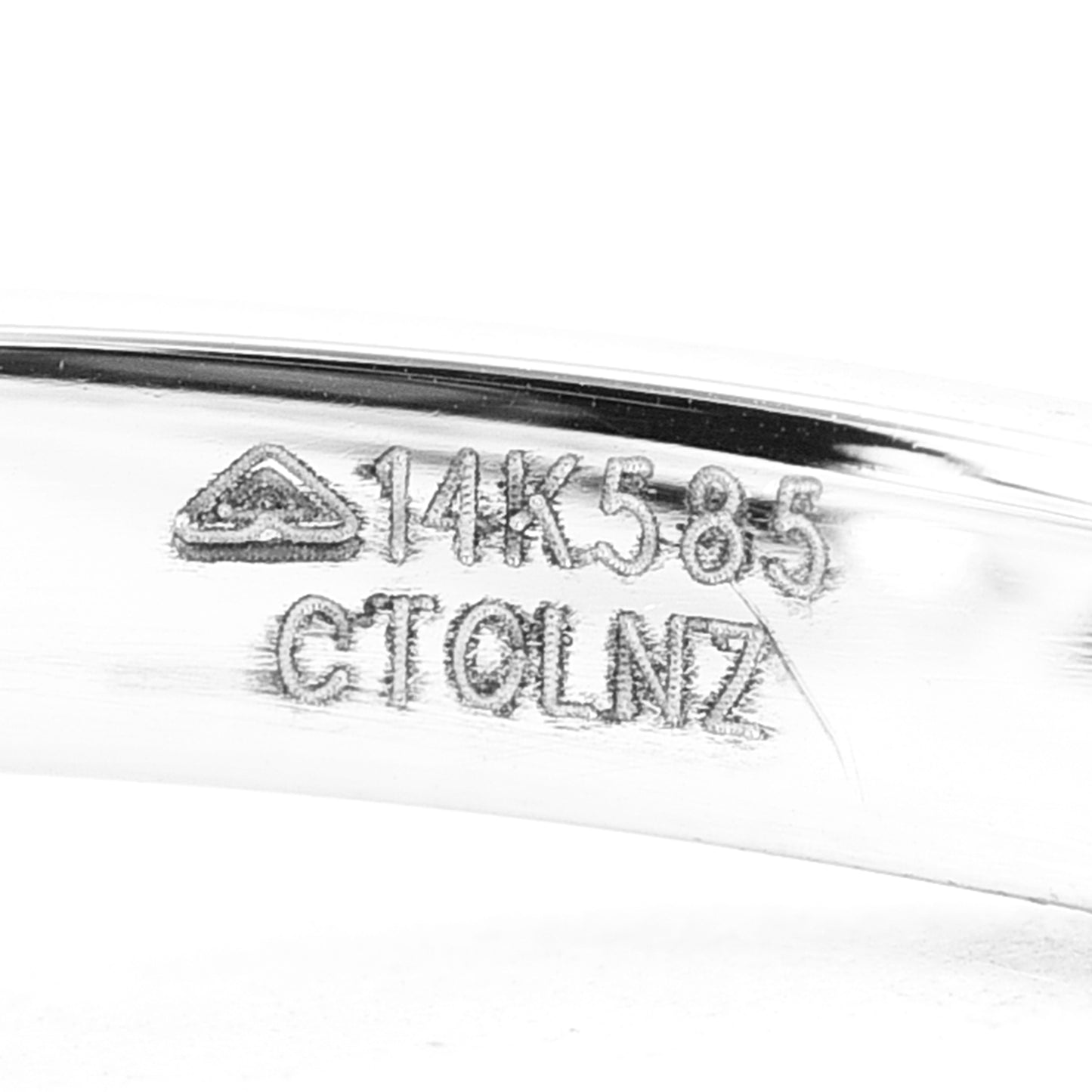 2.57 Carats Lab Grown Diamond 14K Gold Ring