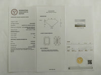 2.32 Carats Lab Grown Diamond 950 Platinum Ring