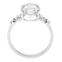 3.25 Carats Lab Grown Diamond 14K Gold Ring