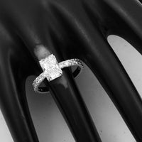 2.42 Carats Lab Grown Diamond 14K Gold Ring