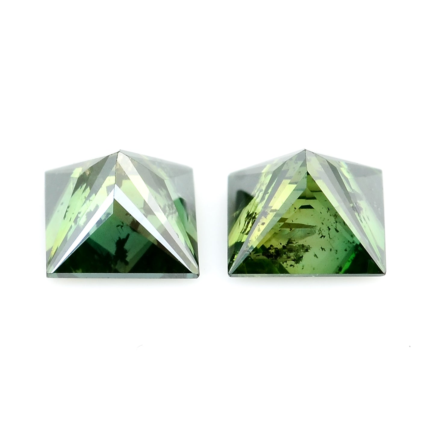0.58 Green Diamond Sqaure Loose Gemstone