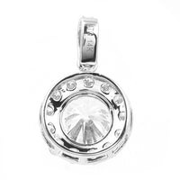 2.54 Carats Lab Grown Diamond 14K Gold Pendant