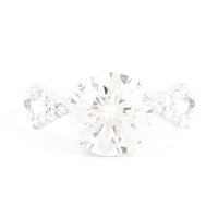 3.03 Carats Lab Grown Diamond 14K Gold Ring