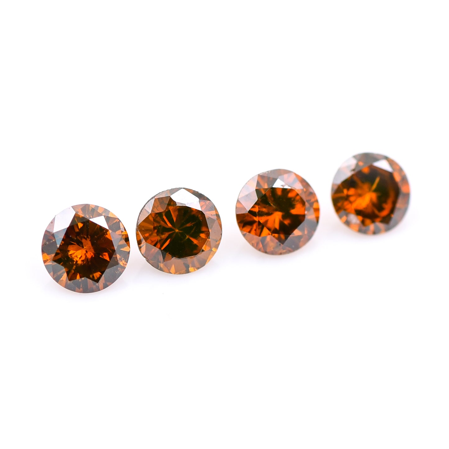 0.44 Brown Diamond Round Loose Diamond