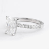 2.83 Carats Lab Grown Diamond 14K Gold Ring
