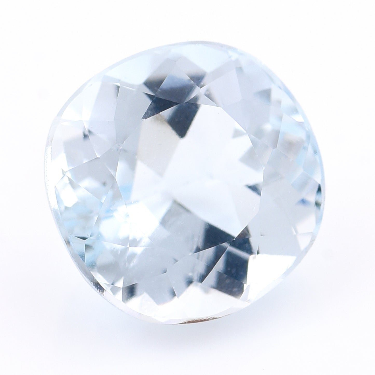 3.56 Natural Beryl Aquamarine Cushion Mixed Cut Gemstone