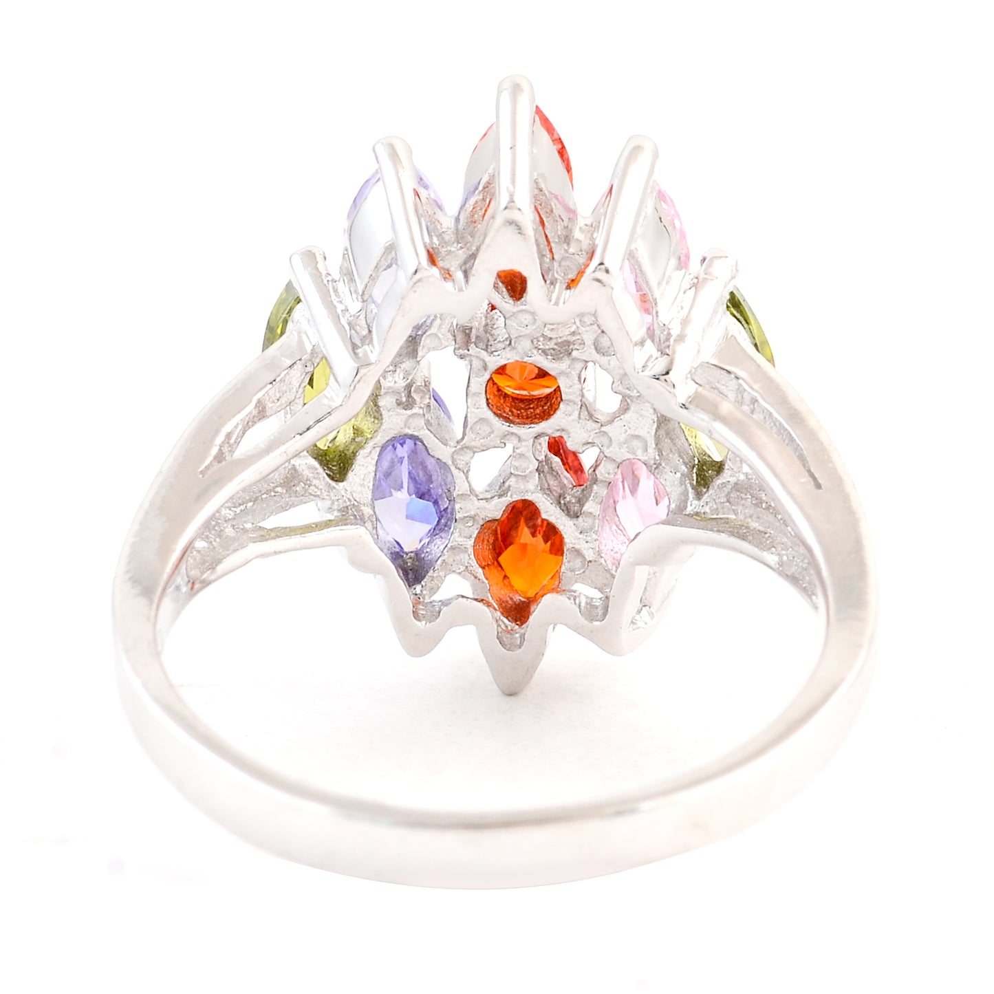 6.74 Ct Cubic Zirconia 925 Sterling Silver Ring
