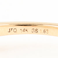 1.63 Ct Pear Multi Tourmaline 14K Gold Ring
